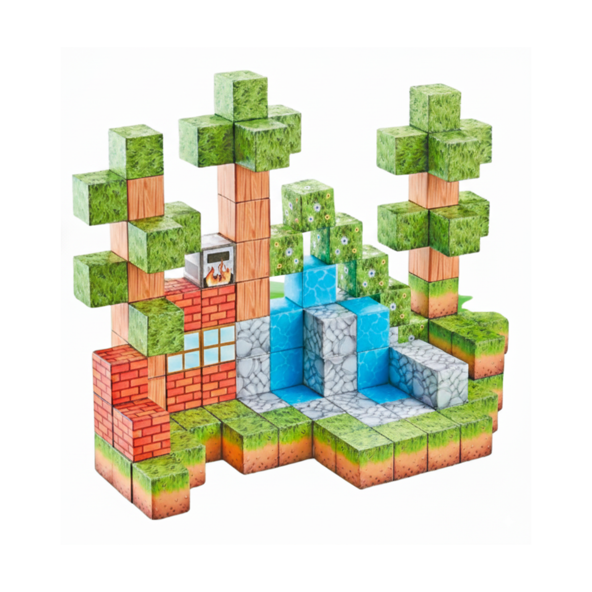 Magnetische Blokken 104 Stuks