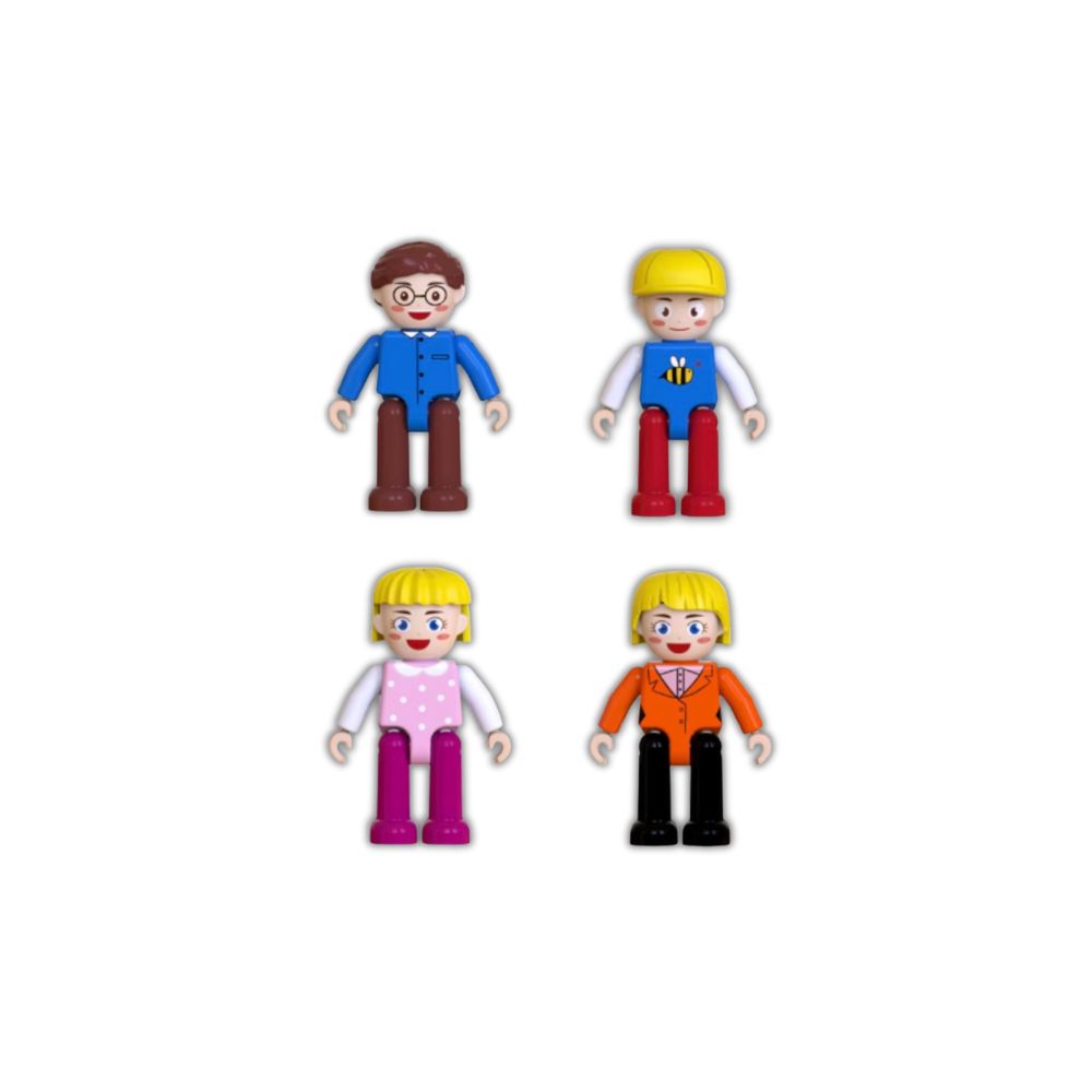 Magnetische Figuurtjes 4 Stuks